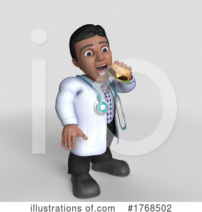 Royalty-Free (RF) Doctor Clipart Illustration by KJ Pargeter - Stock Sample #1768502