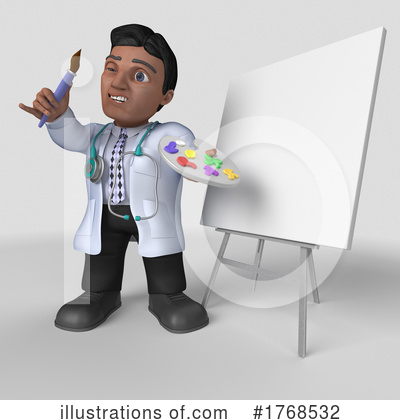 Royalty-Free (RF) Doctor Clipart Illustration by KJ Pargeter - Stock Sample #1768532