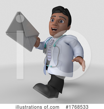 Royalty-Free (RF) Doctor Clipart Illustration by KJ Pargeter - Stock Sample #1768533