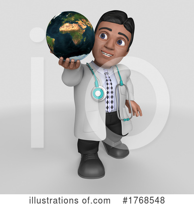 Royalty-Free (RF) Doctor Clipart Illustration by KJ Pargeter - Stock Sample #1768548