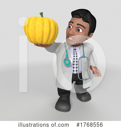 Royalty-Free (RF) Doctor Clipart Illustration by KJ Pargeter - Stock Sample #1768556