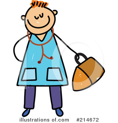 Royalty-Free (RF) Doctor Clipart Illustration by Prawny - Stock Sample #214672