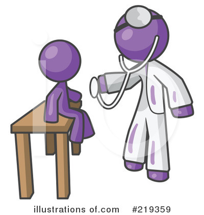 Royalty-Free (RF) Doctor Clipart Illustration by Leo Blanchette - Stock Sample #219359