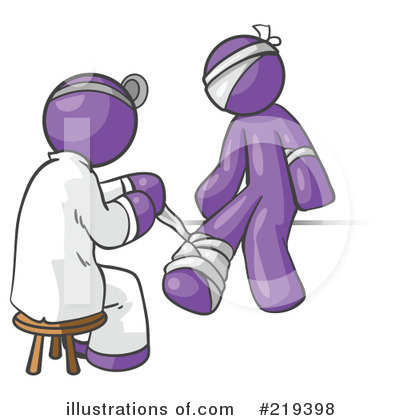 Royalty-Free (RF) Doctor Clipart Illustration by Leo Blanchette - Stock Sample #219398