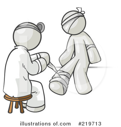 Royalty-Free (RF) Doctor Clipart Illustration by Leo Blanchette - Stock Sample #219713