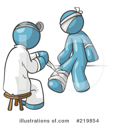 Royalty-Free (RF) Doctor Clipart Illustration by Leo Blanchette - Stock Sample #219854