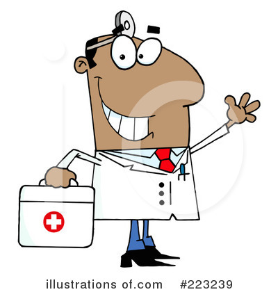 Royalty-Free (RF) Doctor Clipart Illustration by Hit Toon - Stock Sample #223239