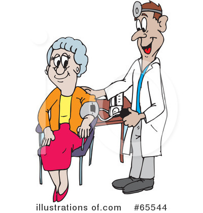 Royalty-Free (RF) Doctor Clipart Illustration by Dennis Holmes Designs - Stock Sample #65544