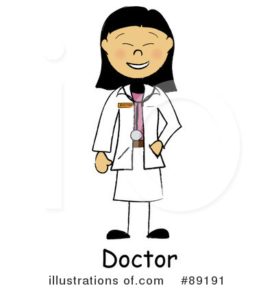 Royalty-Free (RF) Doctor Clipart Illustration by Pams Clipart - Stock Sample #89191