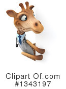 Doctor Giraffe Clipart #1343197 by Julos