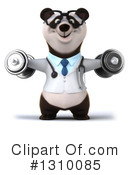 Doctor Panda Clipart #1310085 by Julos
