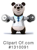 Doctor Panda Clipart #1310091 by Julos