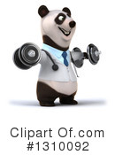 Doctor Panda Clipart #1310092 by Julos