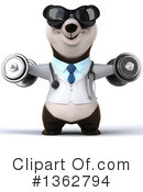 Doctor Panda Clipart #1362794 by Julos