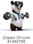 Doctor Panda Clipart #1362795 by Julos