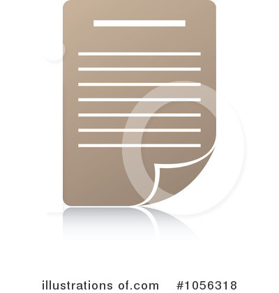 Royalty-Free (RF) Document Clipart Illustration by Andrei Marincas - Stock Sample #1056318