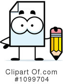 Document Clipart #1099704 by Cory Thoman