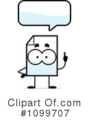 Document Clipart #1099707 by Cory Thoman