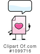 Document Clipart #1099716 by Cory Thoman