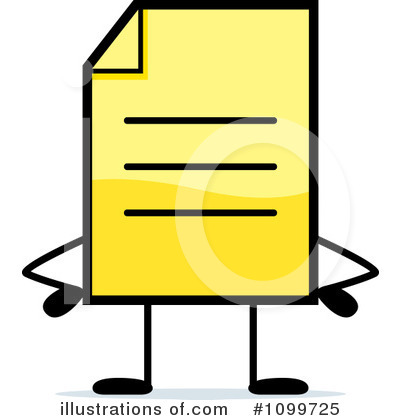 Royalty-Free (RF) Document Clipart Illustration by Cory Thoman - Stock Sample #1099725