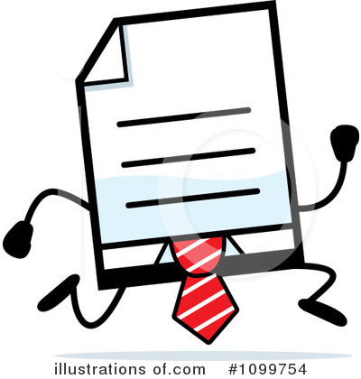 Royalty-Free (RF) Document Clipart Illustration by Cory Thoman - Stock Sample #1099754