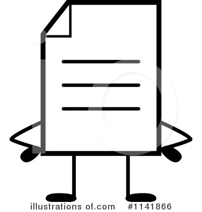 Royalty-Free (RF) Document Clipart Illustration by Cory Thoman - Stock Sample #1141866