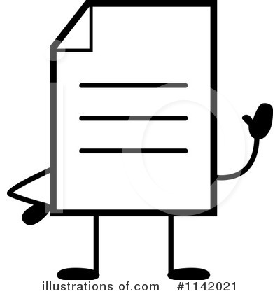 Royalty-Free (RF) Document Clipart Illustration by Cory Thoman - Stock Sample #1142021