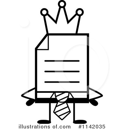 Royalty-Free (RF) Document Clipart Illustration by Cory Thoman - Stock Sample #1142035