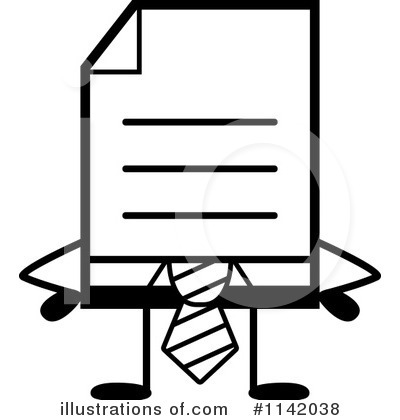 Royalty-Free (RF) Document Clipart Illustration by Cory Thoman - Stock Sample #1142038