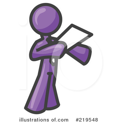 Royalty-Free (RF) Document Clipart Illustration by Leo Blanchette - Stock Sample #219548
