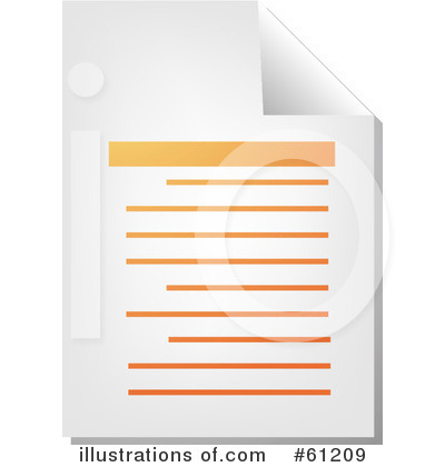 Document Clipart #61209 by Kheng Guan Toh