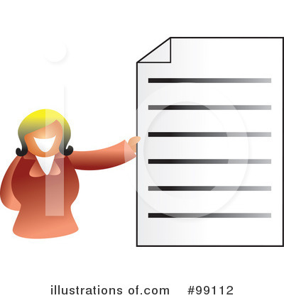 Royalty-Free (RF) Document Clipart Illustration by Prawny - Stock Sample #99112
