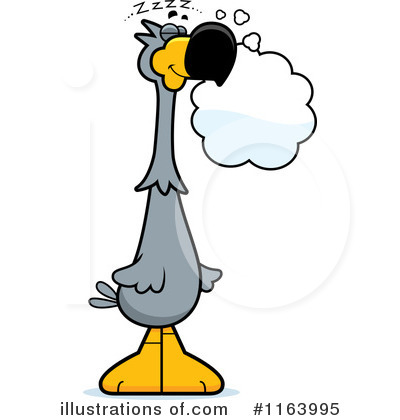 Royalty-Free (RF) Dodo Bird Clipart Illustration by Cory Thoman - Stock Sample #1163995