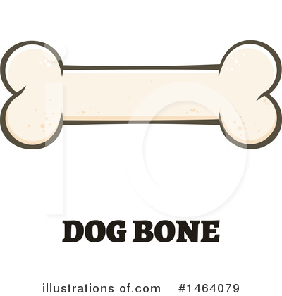 Royalty-Free (RF) Dog Bone Clipart Illustration by Hit Toon - Stock Sample #1464079