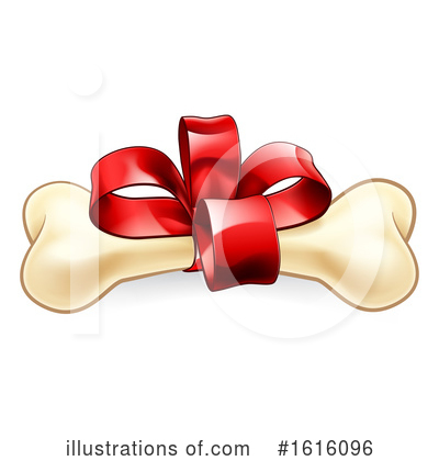 Royalty-Free (RF) Dog Bone Clipart Illustration by AtStockIllustration - Stock Sample #1616096