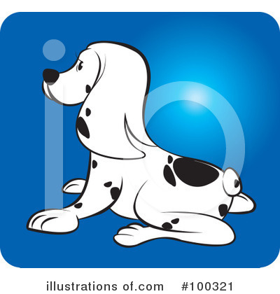 Royalty-Free (RF) Dog Clipart Illustration by Lal Perera - Stock Sample #100321