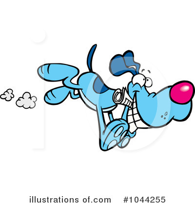 Royalty-Free (RF) Dog Clipart Illustration by toonaday - Stock Sample #1044255