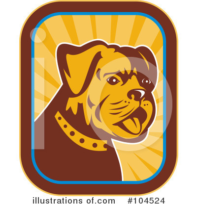 Boxer Dog Clipart #104524 by patrimonio