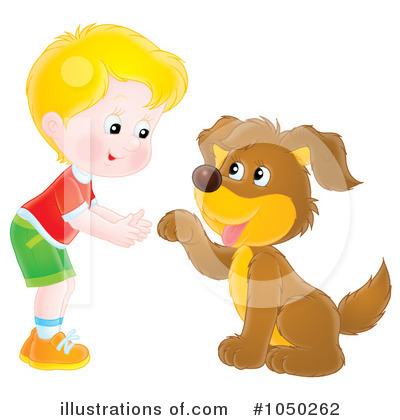 Royalty-Free (RF) Dog Clipart Illustration by Alex Bannykh - Stock Sample #1050262