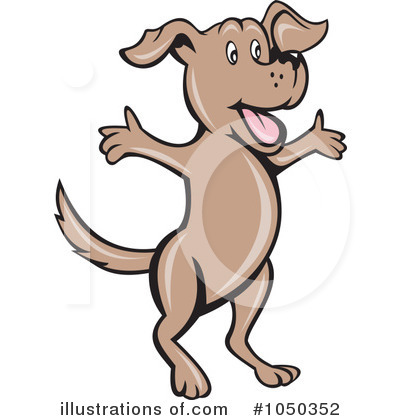 Royalty-Free (RF) Dog Clipart Illustration by patrimonio - Stock Sample #1050352