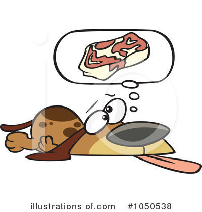 Steak Clipart #1050538 by toonaday