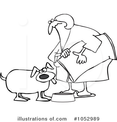 Royalty-Free (RF) Dog Clipart Illustration by djart - Stock Sample #1052989