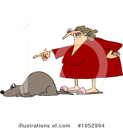 Royalty-Free (RF) Dog Clipart Illustration by djart - Stock Sample #1052994