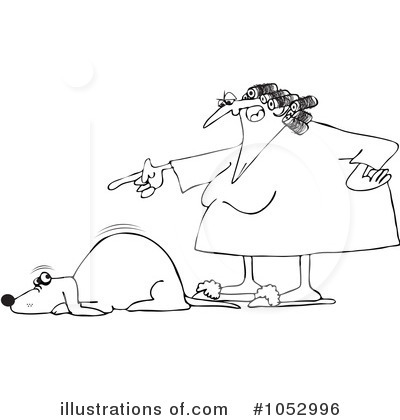 Royalty-Free (RF) Dog Clipart Illustration by djart - Stock Sample #1052996