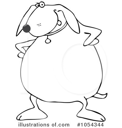 Royalty-Free (RF) Dog Clipart Illustration by djart - Stock Sample #1054344