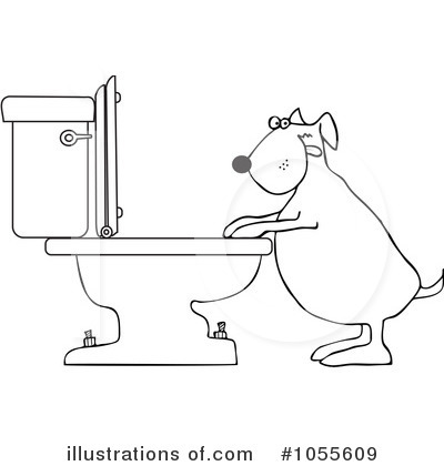 Royalty-Free (RF) Dog Clipart Illustration by djart - Stock Sample #1055609