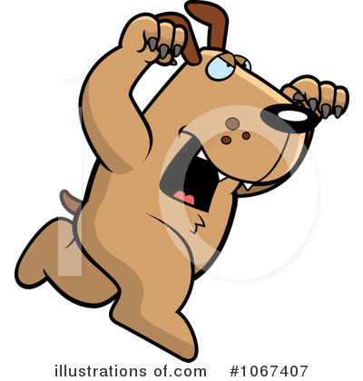 Dog Attack Clipart #1067407 by Cory Thoman