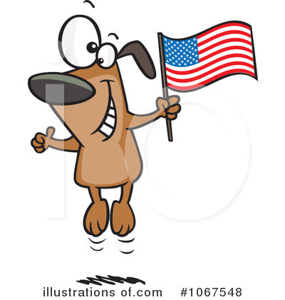 Royalty-Free (RF) Dog Clipart Illustration by toonaday - Stock Sample #1067548