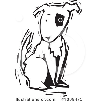 Royalty-Free (RF) Dog Clipart Illustration by xunantunich - Stock Sample #1069475