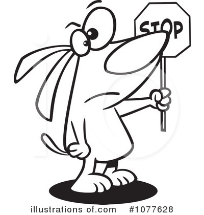 Stop Sign Clipart #1077628 by toonaday